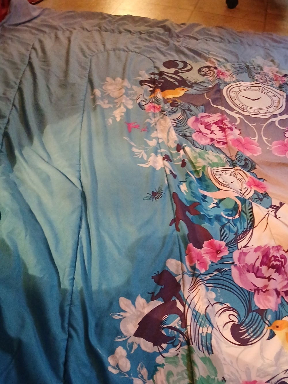 Alice In Wonderland Comforter 2 Sided